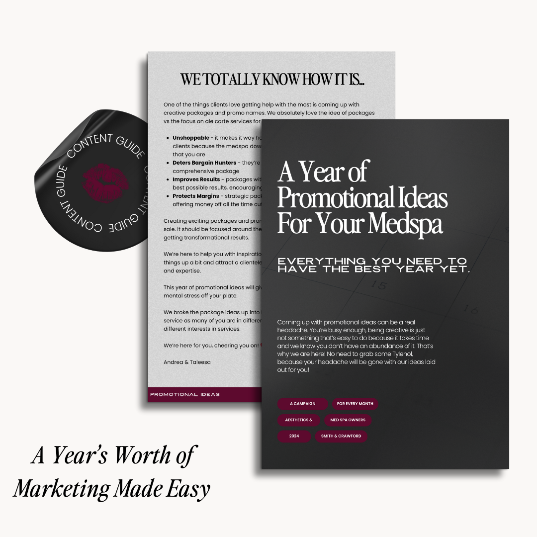 A Year of Promotional Ideas